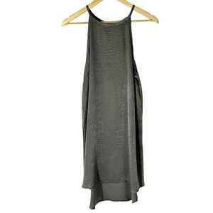 Standard People's Project LA Gunner Woven Dress in Charcoal M Minimalist Mod